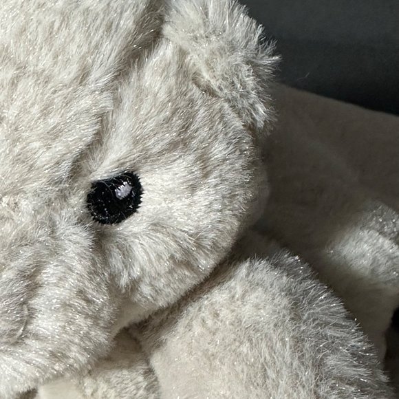 Okie Dokie Beige Taupe Teddy Bear Lovey Security Blanket Baby Plush Soft Toy - Picture 5 of 10